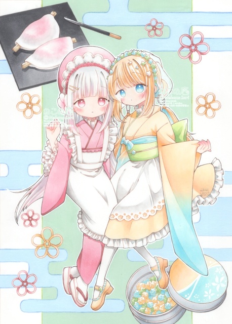 お菓子の擬人化