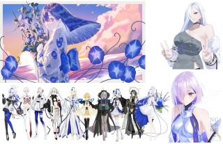 一枚絵・立ち絵サンプル