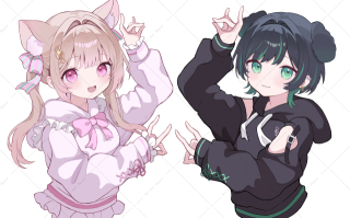 歌ってみたサムネイルイラスト