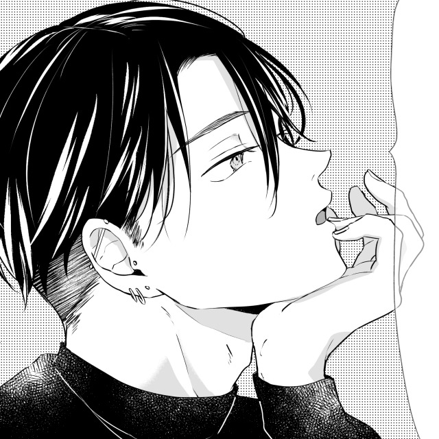 SNSアイコンサンプル／漫画調