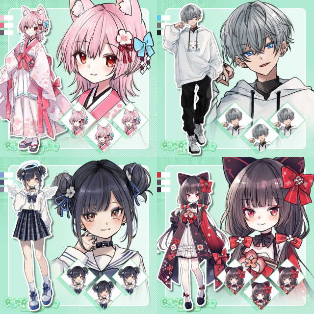 立ち絵　サンプル