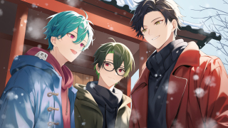 背景あり一枚絵