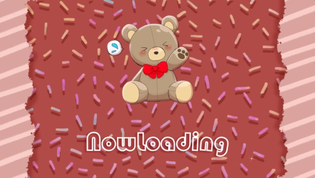 ループアニメーション待機画面・OP動画サンプル