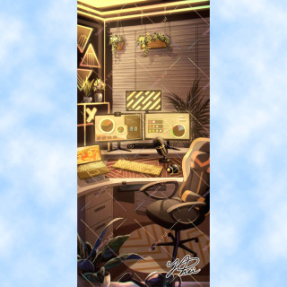 【依頼】IRIAM 配信用背景イラスト