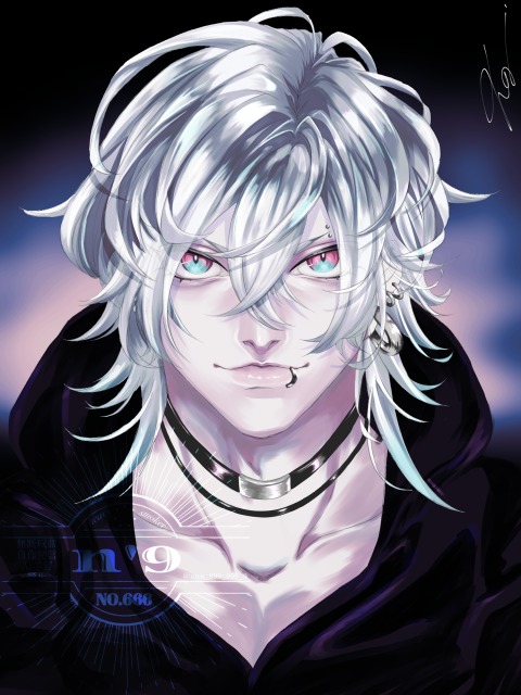 表情1種 塗り強化 サンプル