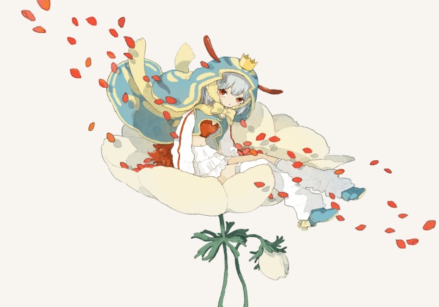 オリジナルキャラクターイラスト 一枚絵