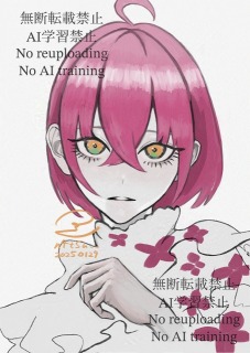 バストアップイラスト