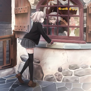 背景ありキャラクターイラスト(二次創作)