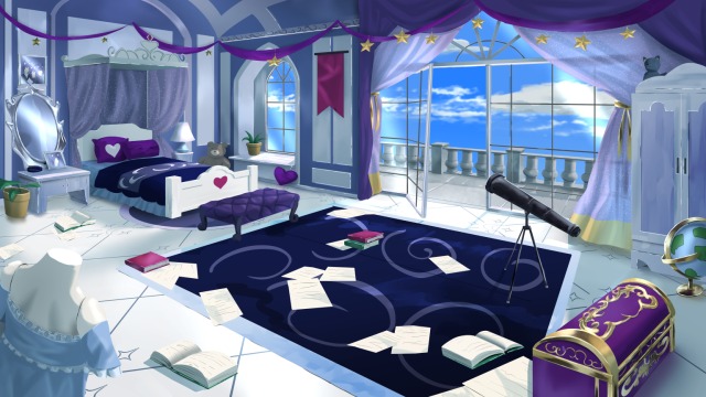 お姫様の部屋