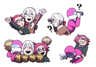 自キャラスタンプ