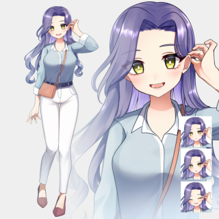 TRPG立ち絵サンプル