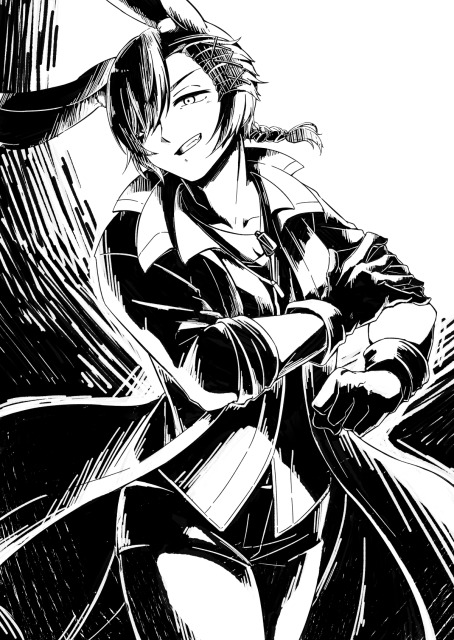 モノクロ挿絵