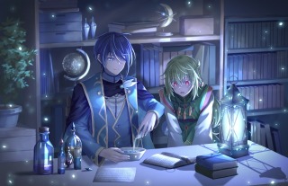 一時創作　一枚絵