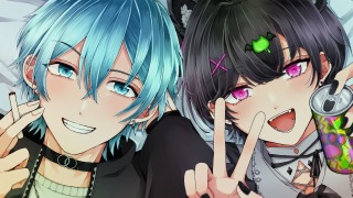 VTuber様の配信サムネイル用イラスト