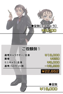 立ち絵作品例①