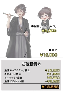 立ち絵作品例②