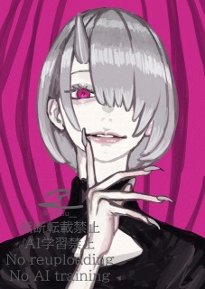 バストアップイラスト