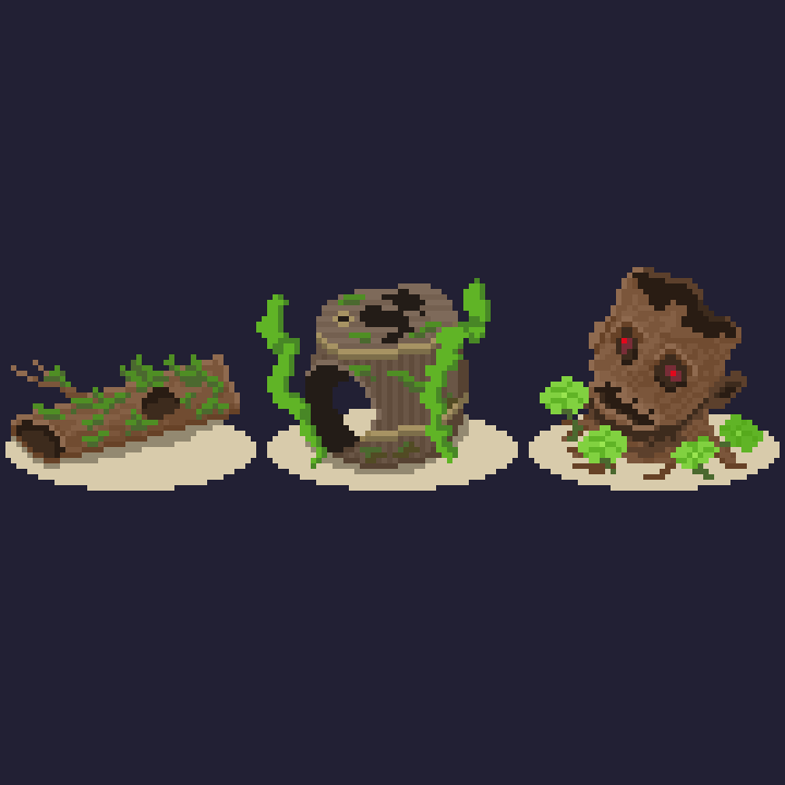 流木系オーナメントセット