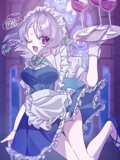 背景付き一枚絵サンプル