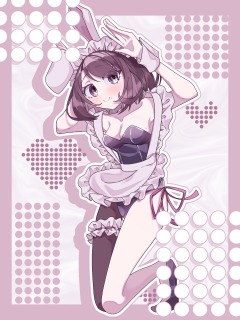 全身一枚絵サンプル(簡易背景)