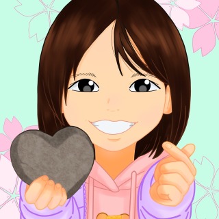 女の子の似顔絵