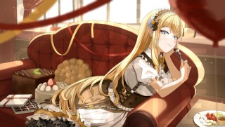 クレール・フルール様　バレンタイン一枚絵