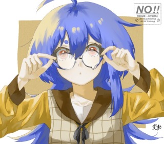 オリジナルキャラの水母ちゃん