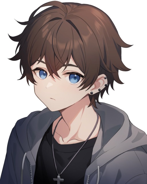 茶髪男の子