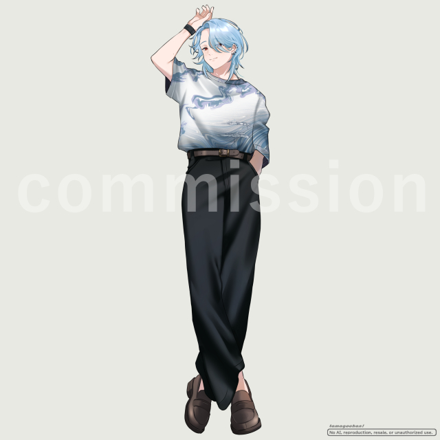 【立ち絵】等身サンプル