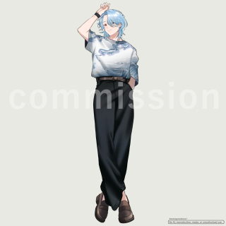 【立ち絵】等身サンプル