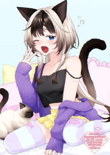 猫の日イラスト