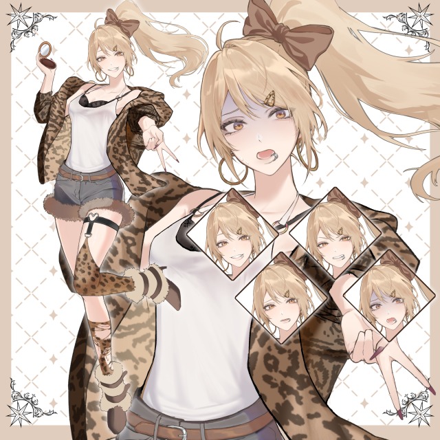 女性立ち絵サンプルまとめ