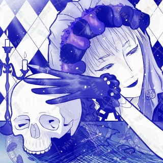 モノクロ（差し色）＋小物