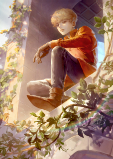 一枚絵イラスト