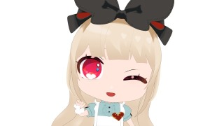 逢夢アリス様デフォルメ3Dモデル