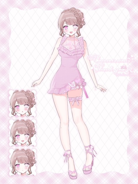 立ち絵 衣装デザイン