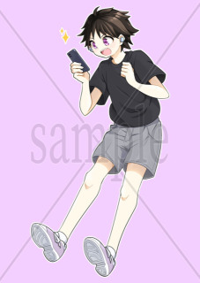 コミッションで描かせていただいた絵