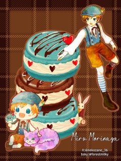 オリジナル・お仕事絵【水彩塗り】