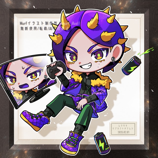 【オリジナルキャラクター】SDイラスト