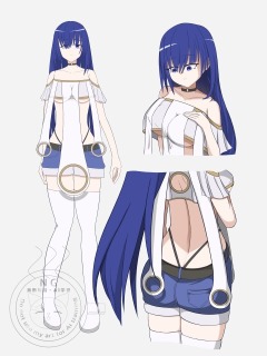 オリキャラてるてるさん　キャラデザ