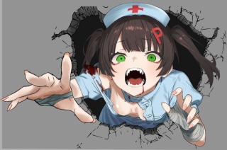 ゾンビ立ち絵