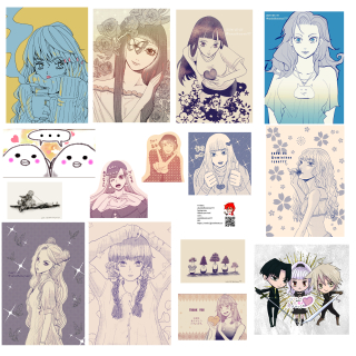 レトロかわいいイラスト