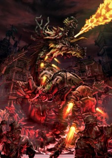 メカドラゴン暴走