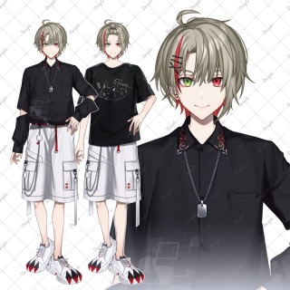 Vtuber Live2D用パーツ分け