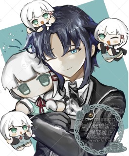 Skebリクエスト者様のoc一枚絵