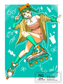 全身図(軽い背景アリ)