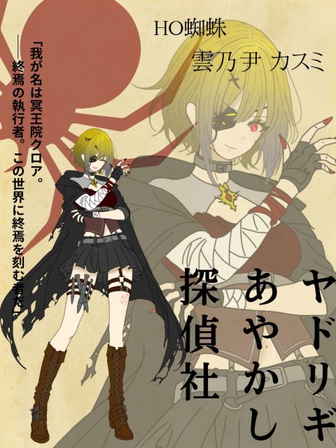 TRPG CoC立ち絵 ディスプレイ