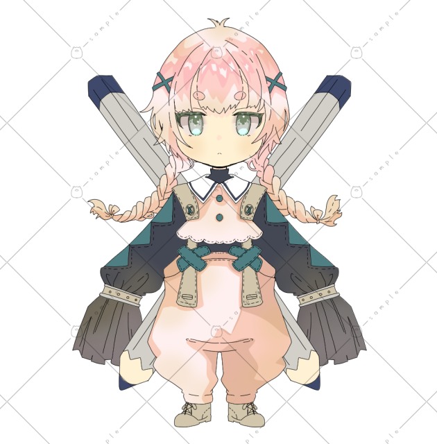 ミニキャラサンプル