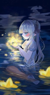 透明感のある女の子