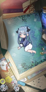 ミニキャラ1枚絵 (差分あり)
